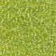 Miyuki seed beads 11/0 - Transparent chartreuse ab 11-258